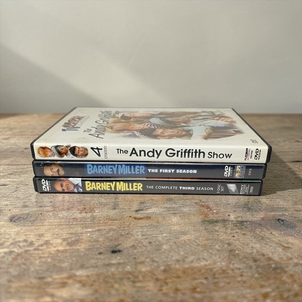 Classic TV DVD Lot Barney Miller Seasons 1 & 3 Andy Griffith Show Episodes